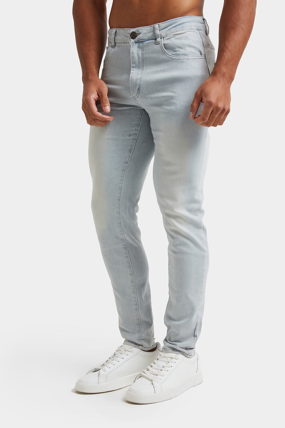 Eco Low-Rise Slim Straight Jeans | GUESS